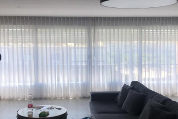 וילונות בד לסלון